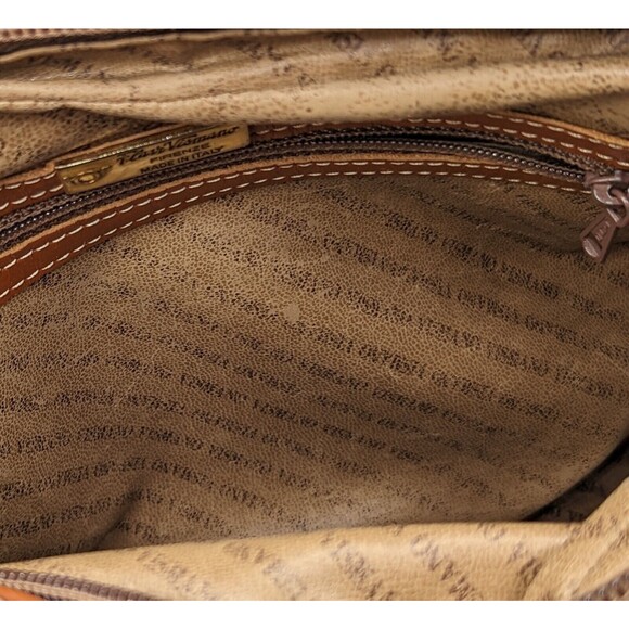 Vintage Flavi Vismano Leather Front Pocket Crossbody Purse - Picture 12 of 16